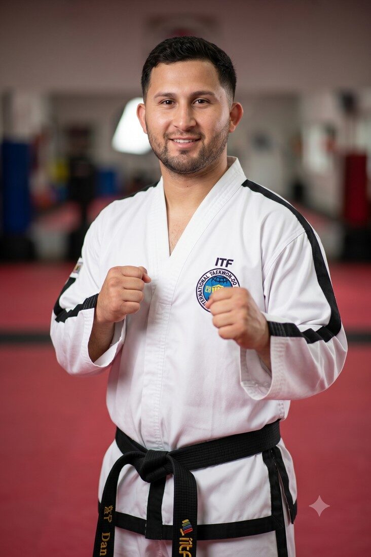 Cristopher Jardims, director e instructor principal de CJ Academia en Tudela