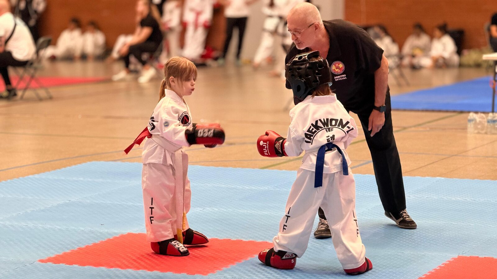 Los más pequeños también compiten — academia de artes marciales en Tudela
